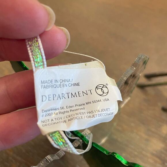 Neiman Marcus x Dept 56 Butterfly Ornament NIB 2007 - Picture 4 of 4